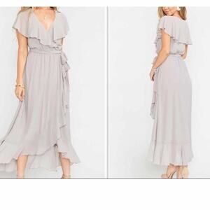 NWT Show Me Your Mumu Jess Ruffle Midi Dress Size Large